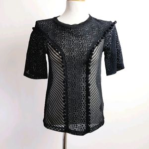 H&M size 4 lace top nwt